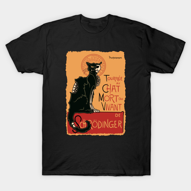 Le chat noir de Schrödinger T-Shirt