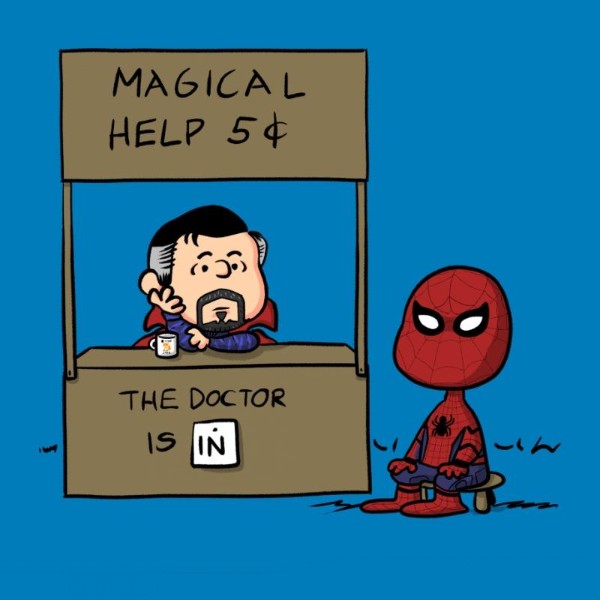 Spider-Man and Doctor Strange