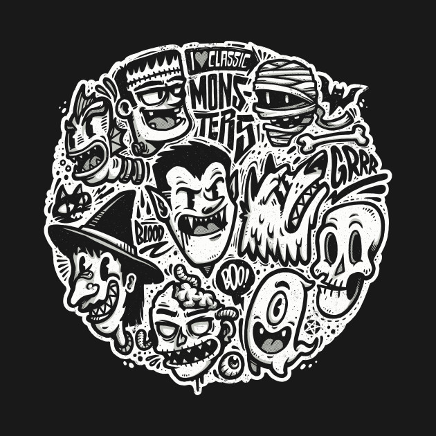 Classic Monsters V2 Design Classic Monsters V2