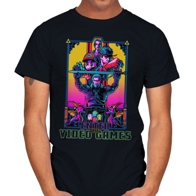 Enter the Video Games T-Shirt
