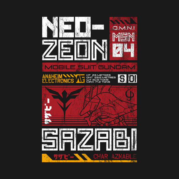 Neo Zeon - Mobile Suit Sazabi
