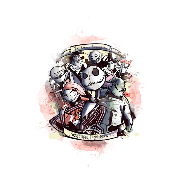 Nightmare watercolor Design Nightmare watercolor