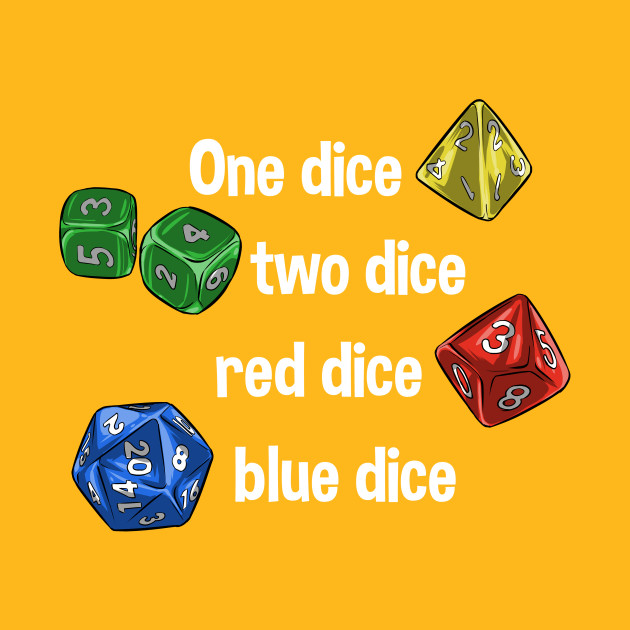 One Dice, Two Dice Design One Dice, Two Dice
