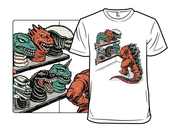 Put On A Happy Face - Kaiju T-Shirt