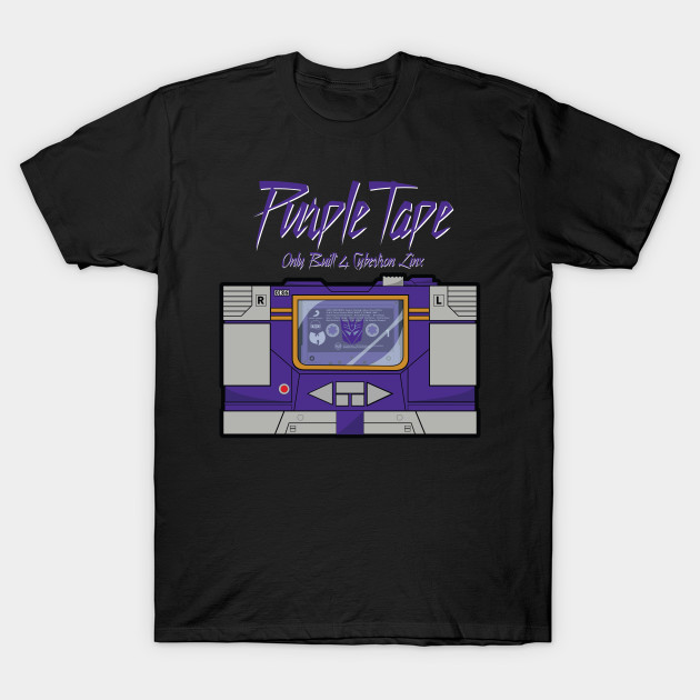Soundwave Purple Tape T-Shirt