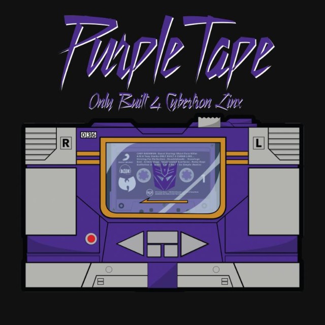 Soundwave Purple Tape