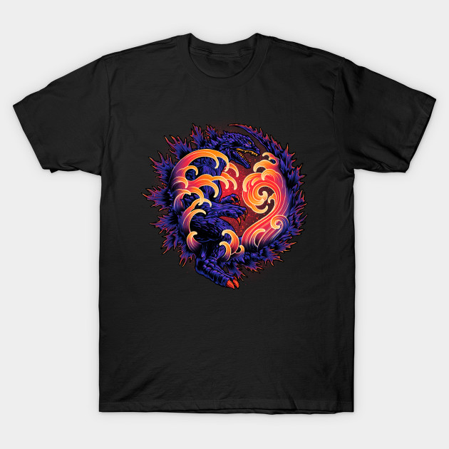 Wave of Destruction Godzilla T-Shirt