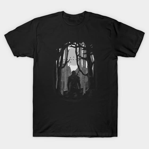 White Wolf - Geralt of Rivia T-Shirt