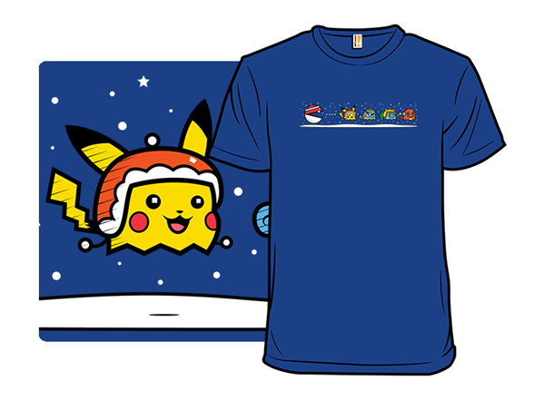 Winter Pac-Mon Ball Pokemon T-Shirt