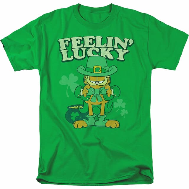 Feelin' Lucky Garfield T-Shirt