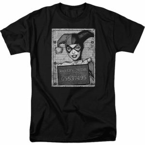 Harley Quinn Mug Shot T-Shirt