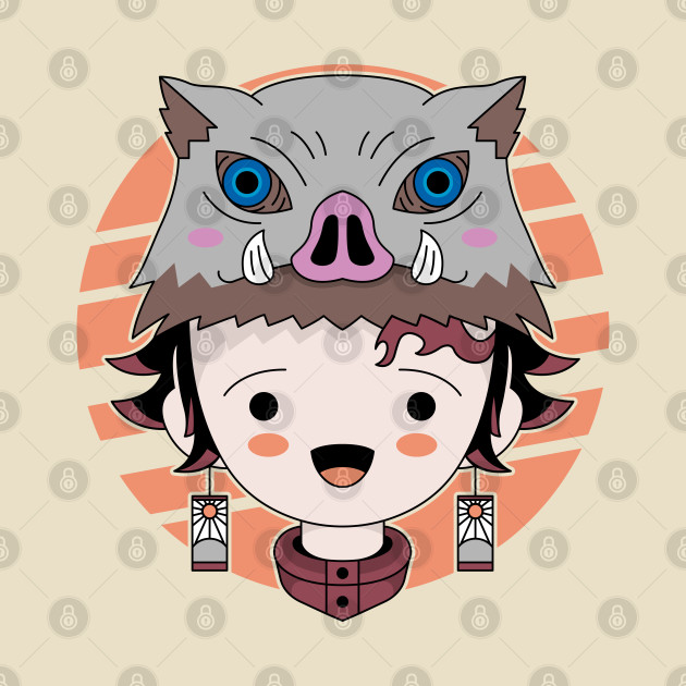 Inosuke Mask Tanjiro