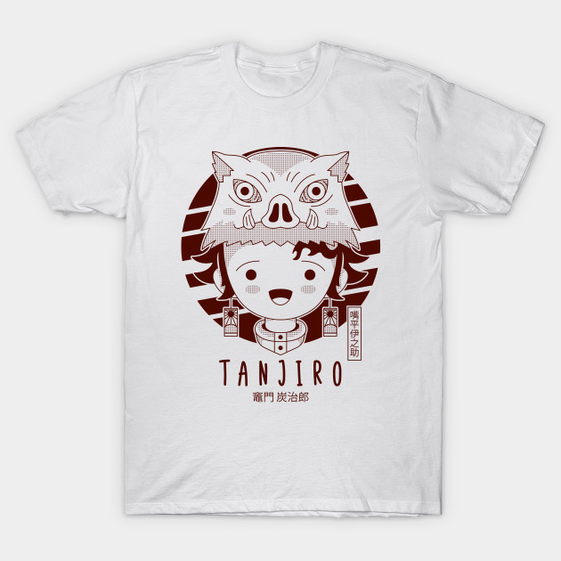 Tanjiro with Inosuke Mask T-Shirt