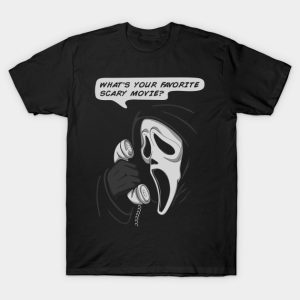 What's your favorite scary movie? Ghostface T-Shirt