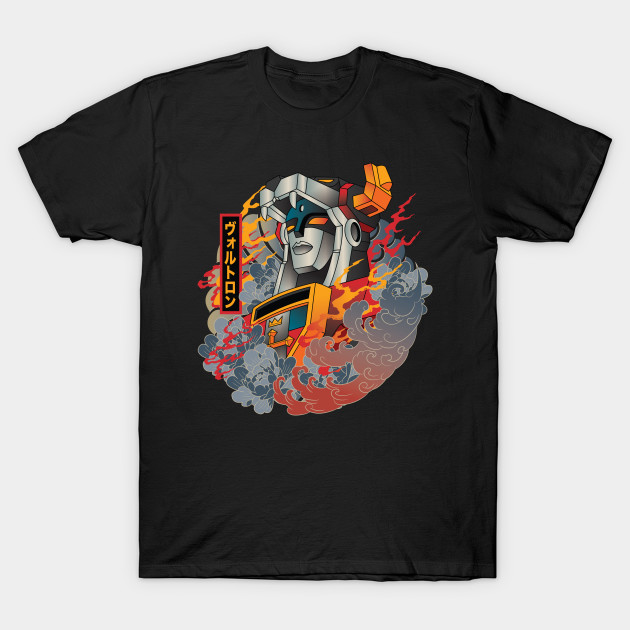 ukiyo-e lion force Voltron T-Shirt