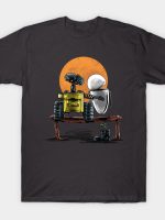 ROBOTS GAZING AT THE MOON T-Shirt