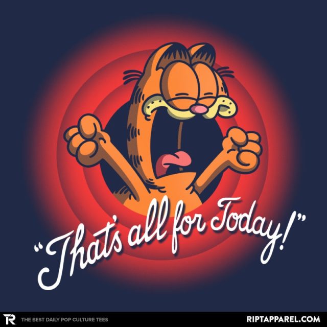 THAT'S ALL FOR TODAY!