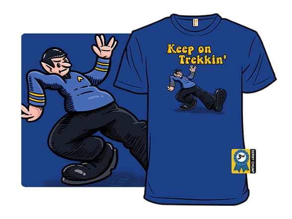 Keep on Trekkin' - Star Trek T-Shirt