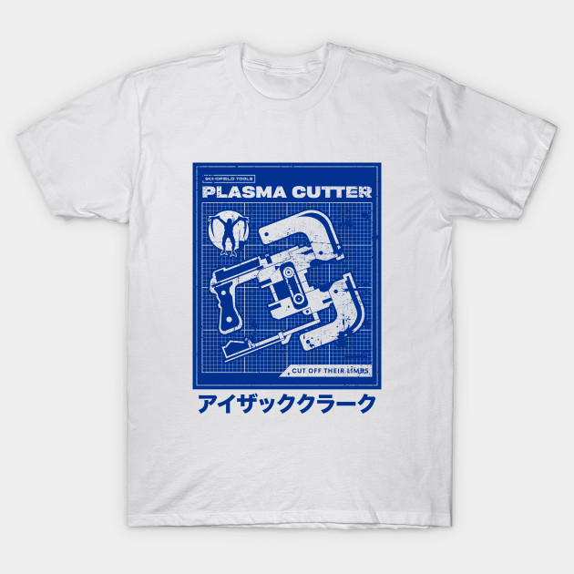 Plasma Cutter Blueprint Dead Space T-Shirt