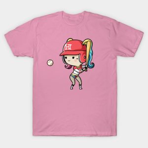Sporty Buddy - Baseball Harley Quinn T-Shirt