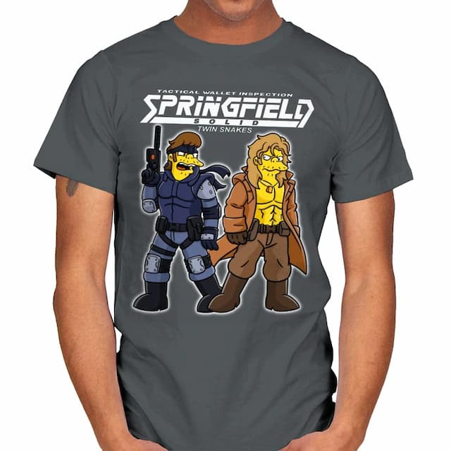 TWIN SNAKES Simpsons T-Shirt