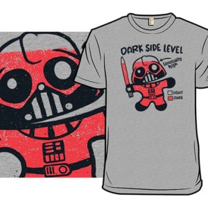 Dark Side Level - Darth Vader T-Shirt