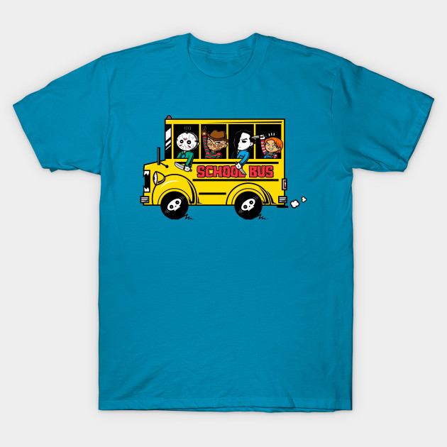 Horror School Bus T-Shirt