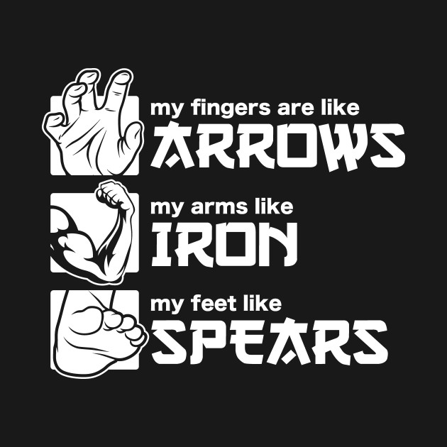 Arrows Iron and Spears