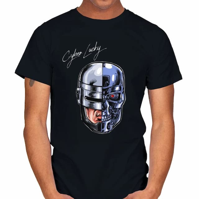 CYBER LUCKY - RoboCop/Terminator T-Shirt
