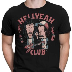 Hellyeah Club - Beavis and Butt-Head T-Shirt