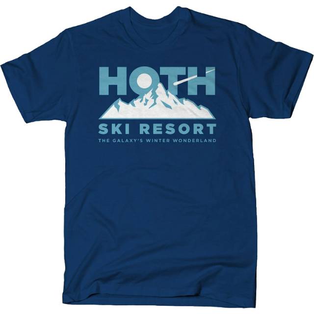 Hoth Ski Resort T-Shirt Hoth Ski Resort T-Shirt