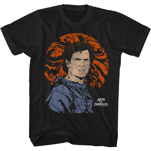 Illustrated Ash Williams T-Shirt Illustrated Ash Williams T-Shirt