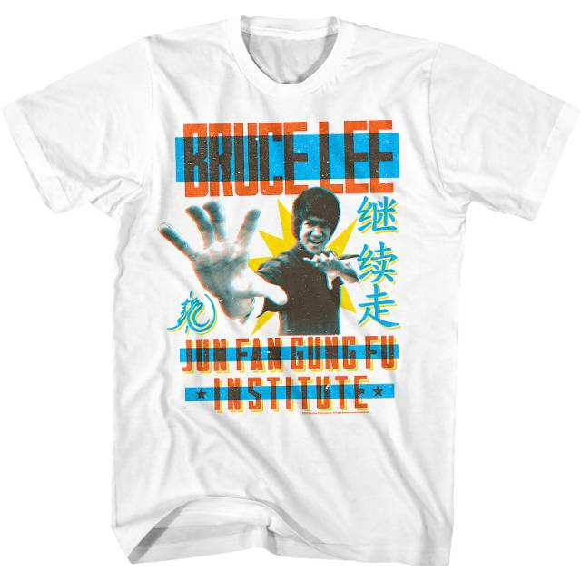 Jun Fan Gung Fu Institute Bruce Lee T-Shirt