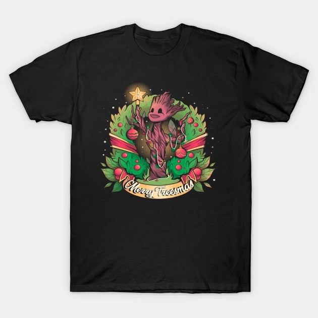 Merry Treesmas - Groot T-Shirt
