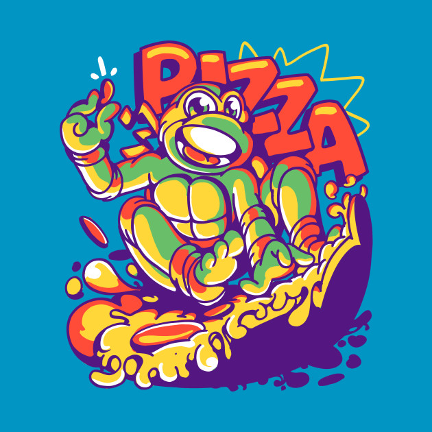 Pizza Turtle Time Design Pizza Turtle Time