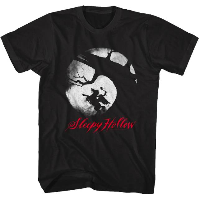 Retro Headless Horseman Silhouette T-Shirt