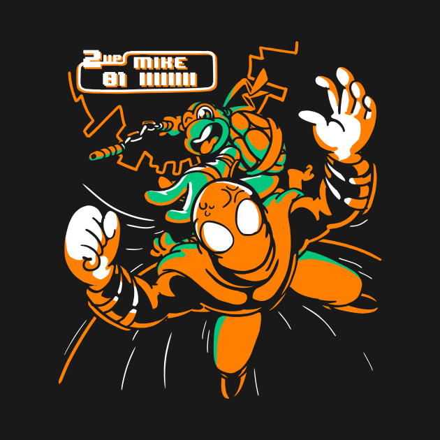 Turtles in Time - Mike Design Turtles in Time - Mike