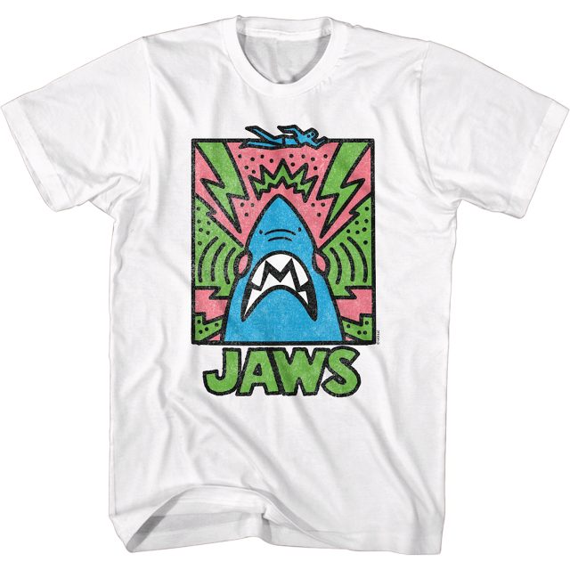 Abstract Poster Jaws T-Shirt