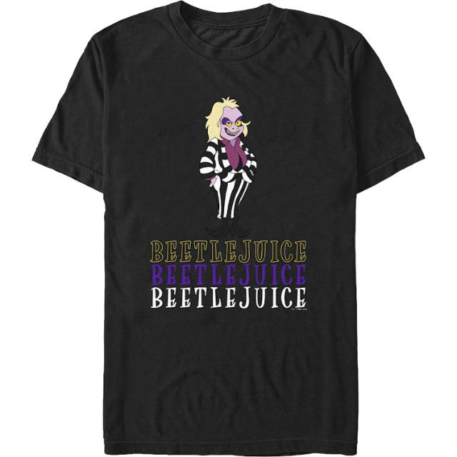 Animated Beetlejuice Beetlejuice Beetlejuice T-Shirt