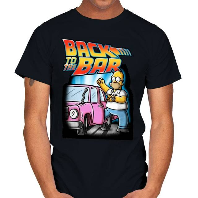 BACK TO THE BAR - Homer Simpson T-Shirt