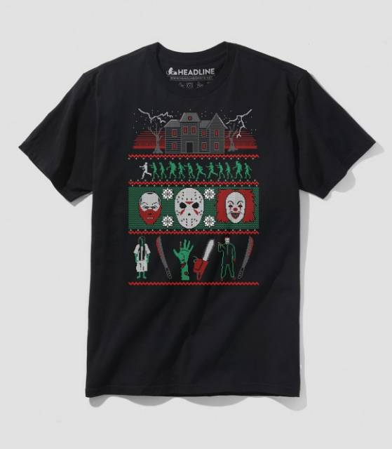 Classic Horror Xmas Sweater T-Shirt