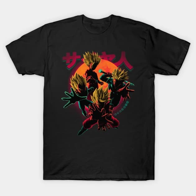 Classic Super Warriors - Dragon Ball T-Shirt