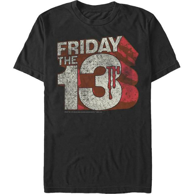 Friday the 13th Distressed Logo T-Shirt