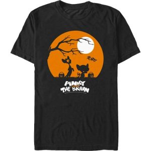 Halloween Silhouettes Pinky and the Brain T-Shirt