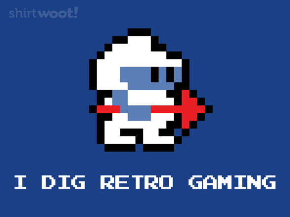 I Dig Retro Gaming - Dig Dug T-Shirt