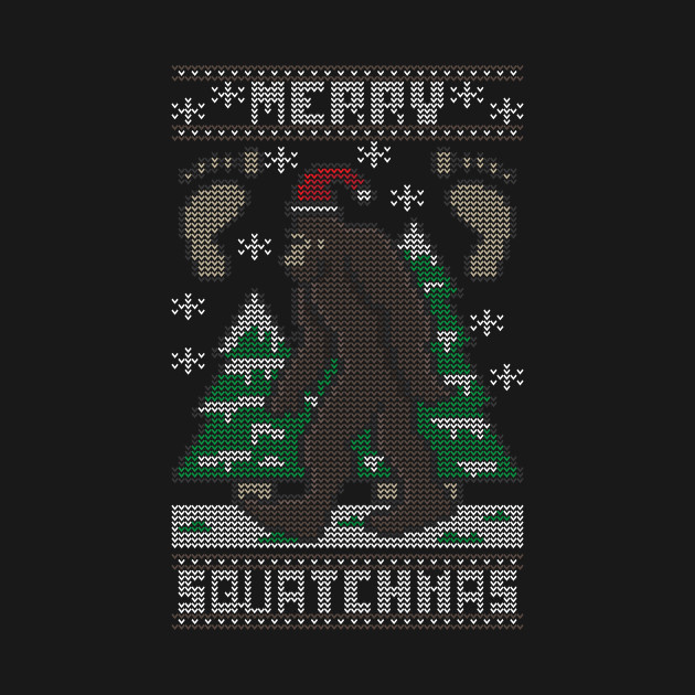 Merry Squatchmas Design Merry Squatchmas