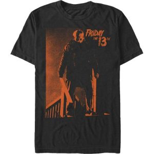 Orange Jason Voorhees Photo T-Shirt