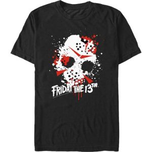 Paint Splatter Friday the 13th T-Shirt