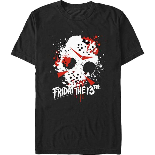 Paint Splatter Friday the 13th T-Shirt