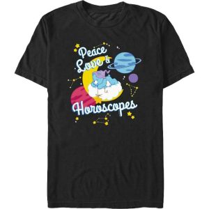 Peace Love & Horoscopes care Bears T-Shirt